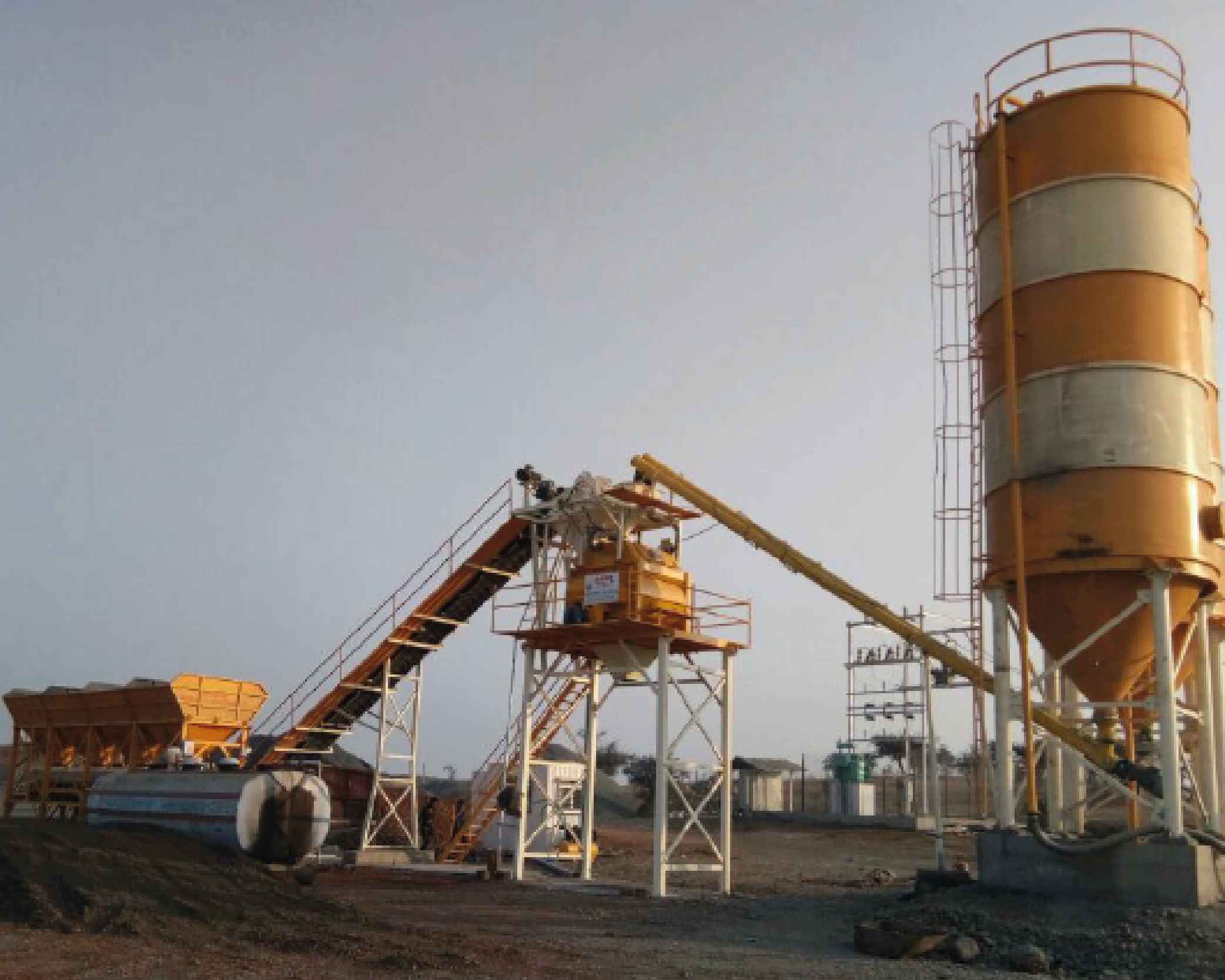 Stationary Concrete Batching Plant